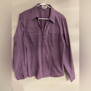 Van Heusen large purple